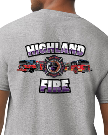 Highland Fire Panther T-shirt