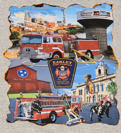 Earley Fire Company Gray T-shirt