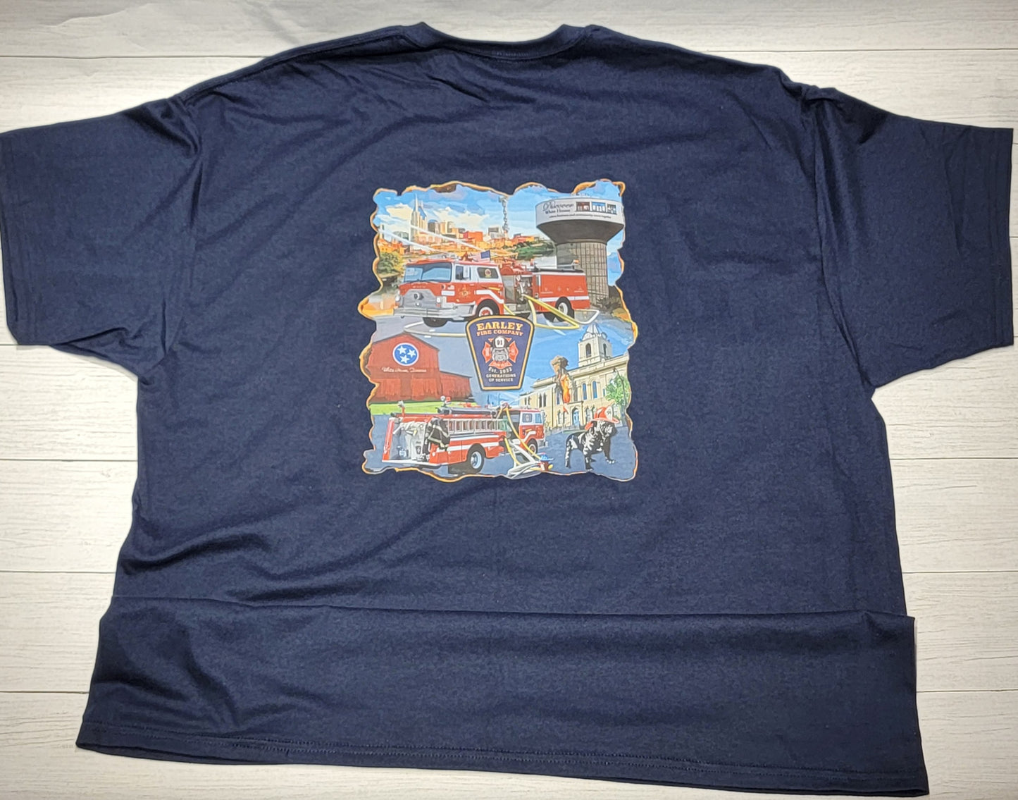 Earley Fire Company Navy T-Shirt