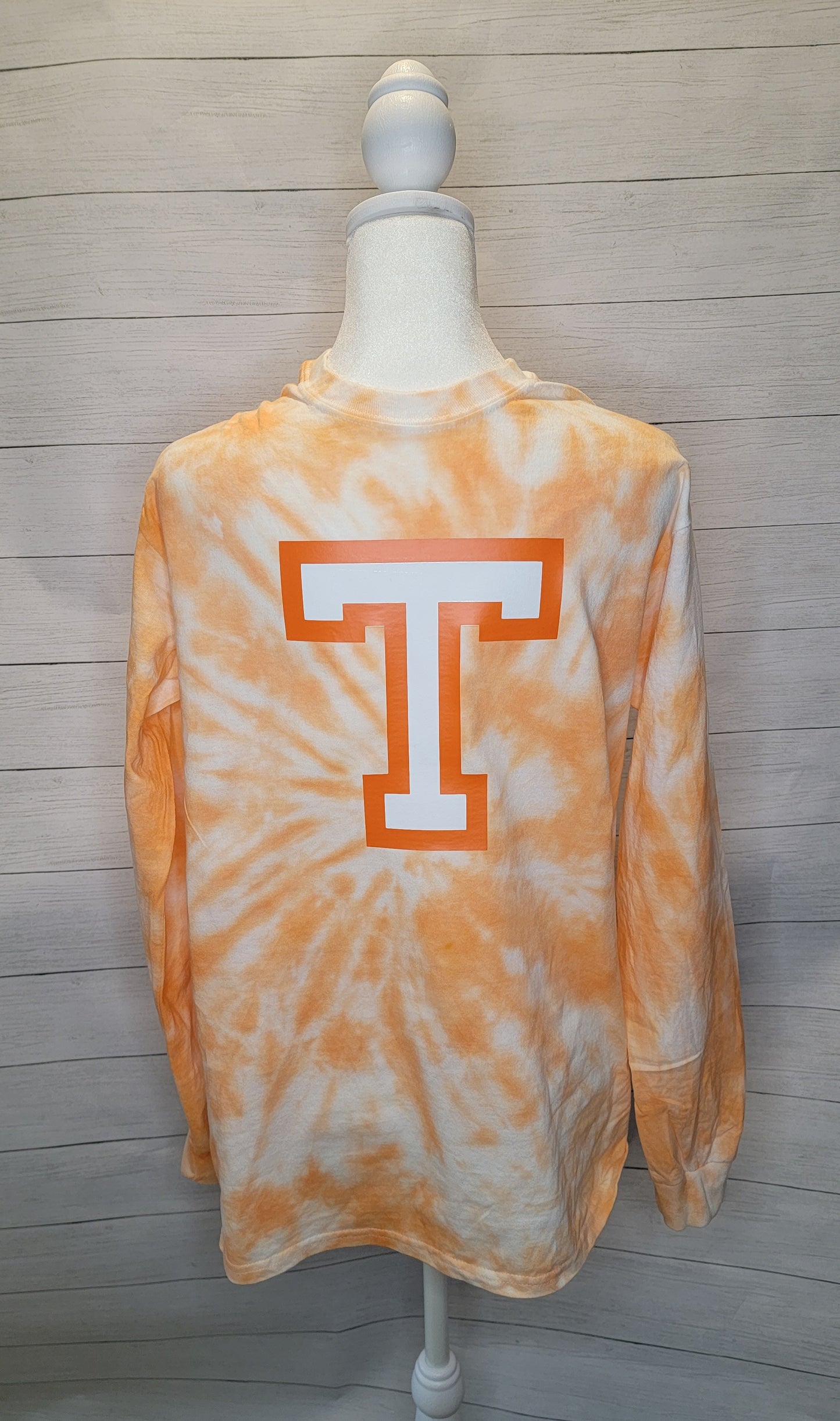 Tennessee Long Sleeve Tie Dye Shirt